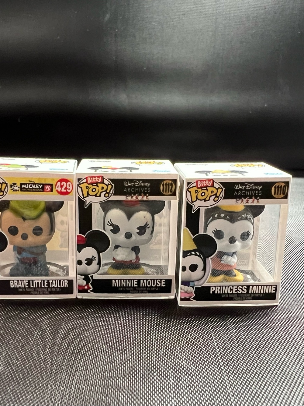 Funko Bitty Pop! Disney 3-Pack – Brave Little Tailor Mickey #429, Minnie #1112